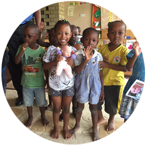 children smiling
